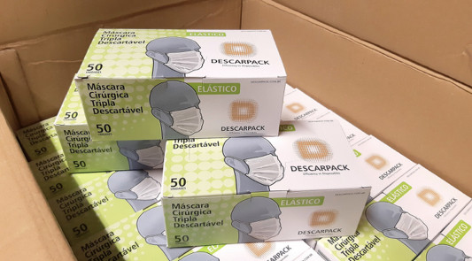São Vicente recebe máscaras da CPFL