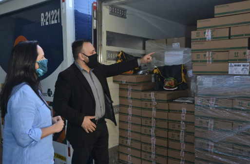 Fundo Social recebe mais de 8 toneladas de alimentos da BRF