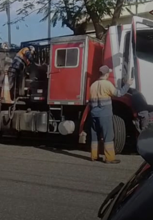 Servidores públicos trabalham sem máscaras