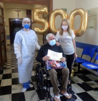 São Vicente registra 500 altas de covid-19
