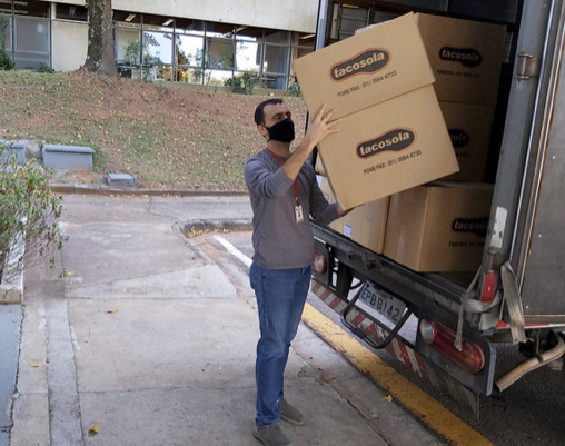 Evasola doa 10 mil máscaras para Jundiaí
