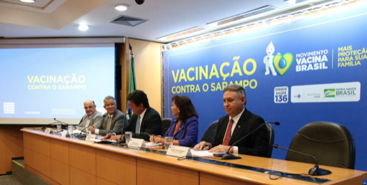 Vacinação contra sarampo começa hoje
