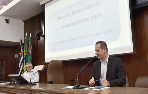 Gestor presta contas da Saúde em audiência pública