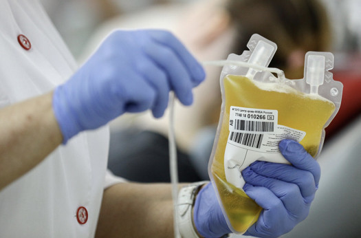 Saúde monitora pesquisas sobre uso de plasma