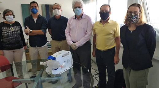 Cientista cria respirador em Jundiaí